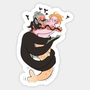 Fishy fishy fools in love Sticker